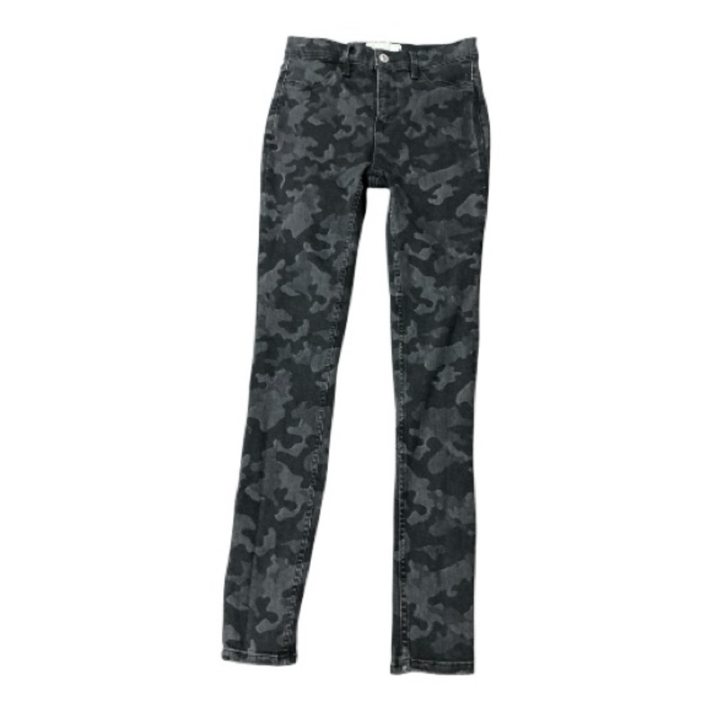 Free People - EC - Black & Gray Camouflage Skinny Jeans